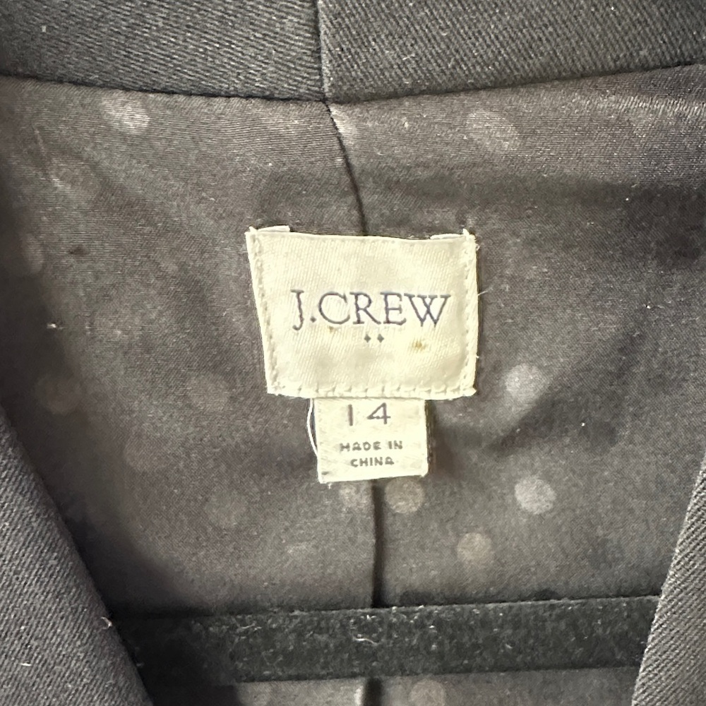 J. Crew Women's Elegant Black Suit Jacket - Picture 2 of 7